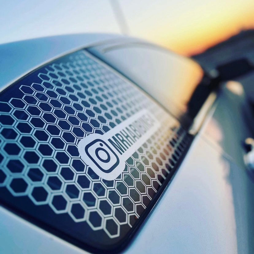 Custom Quarter Window Sticker Pack (left and right)