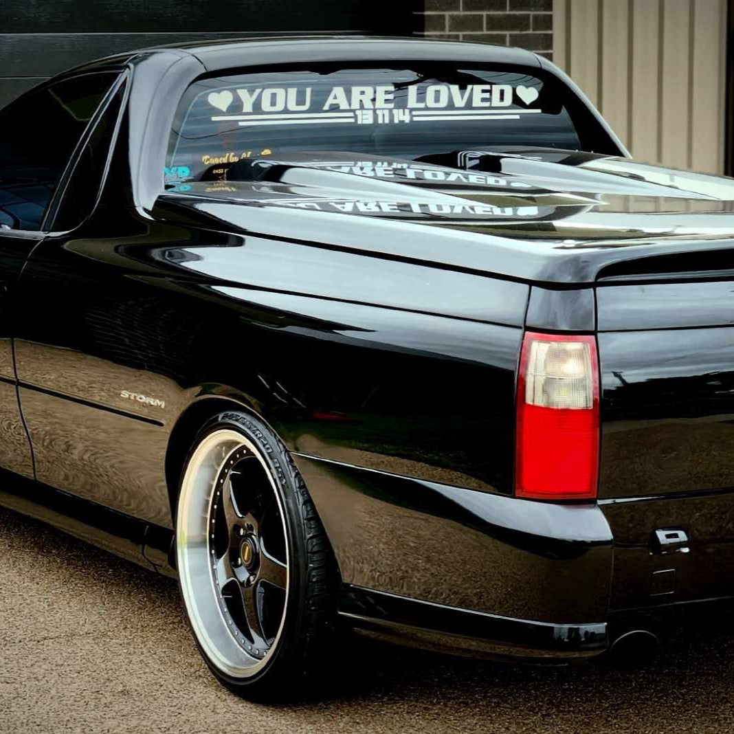 You Are Loved - Window Banner