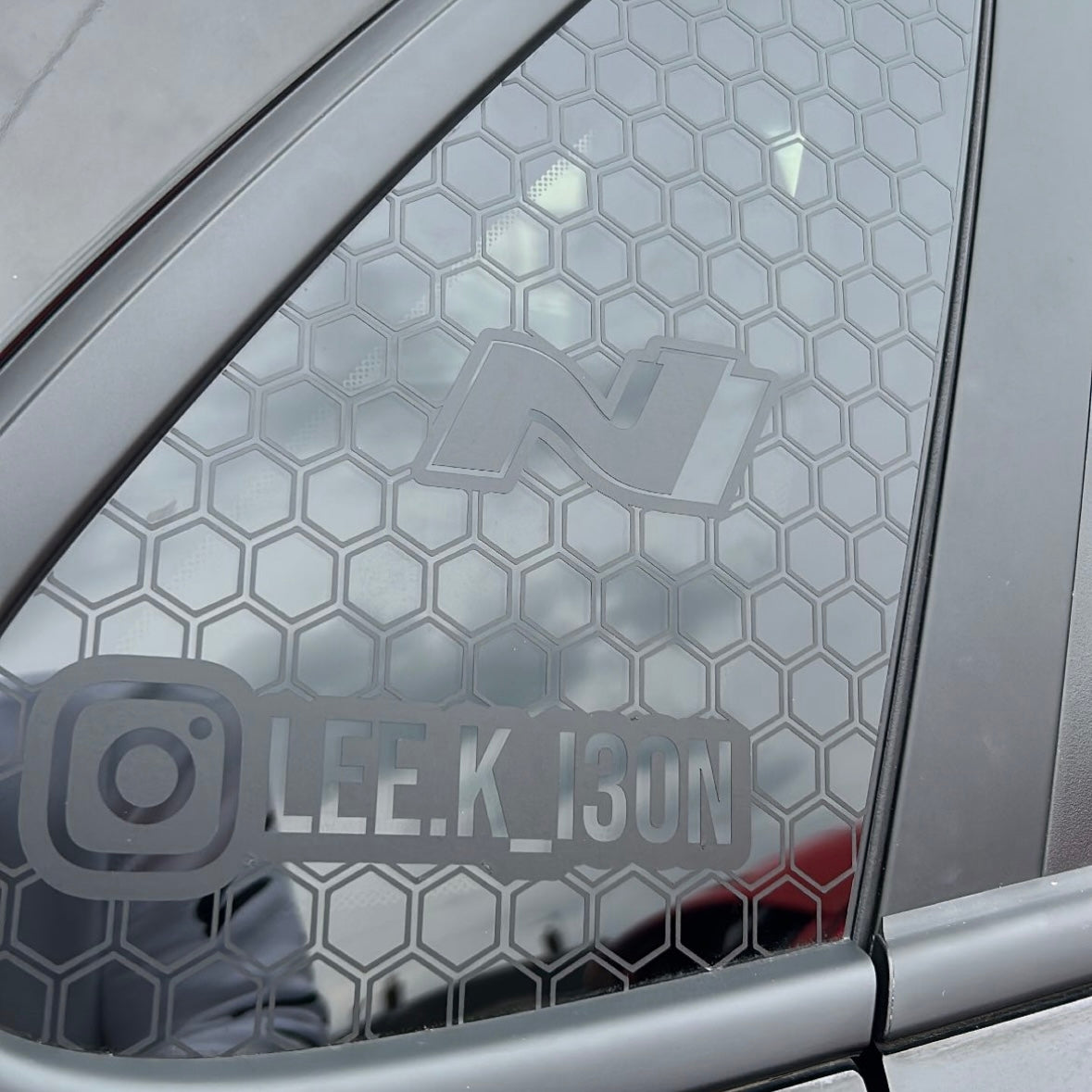 Custom Quarter Window Sticker Pack (left and right)