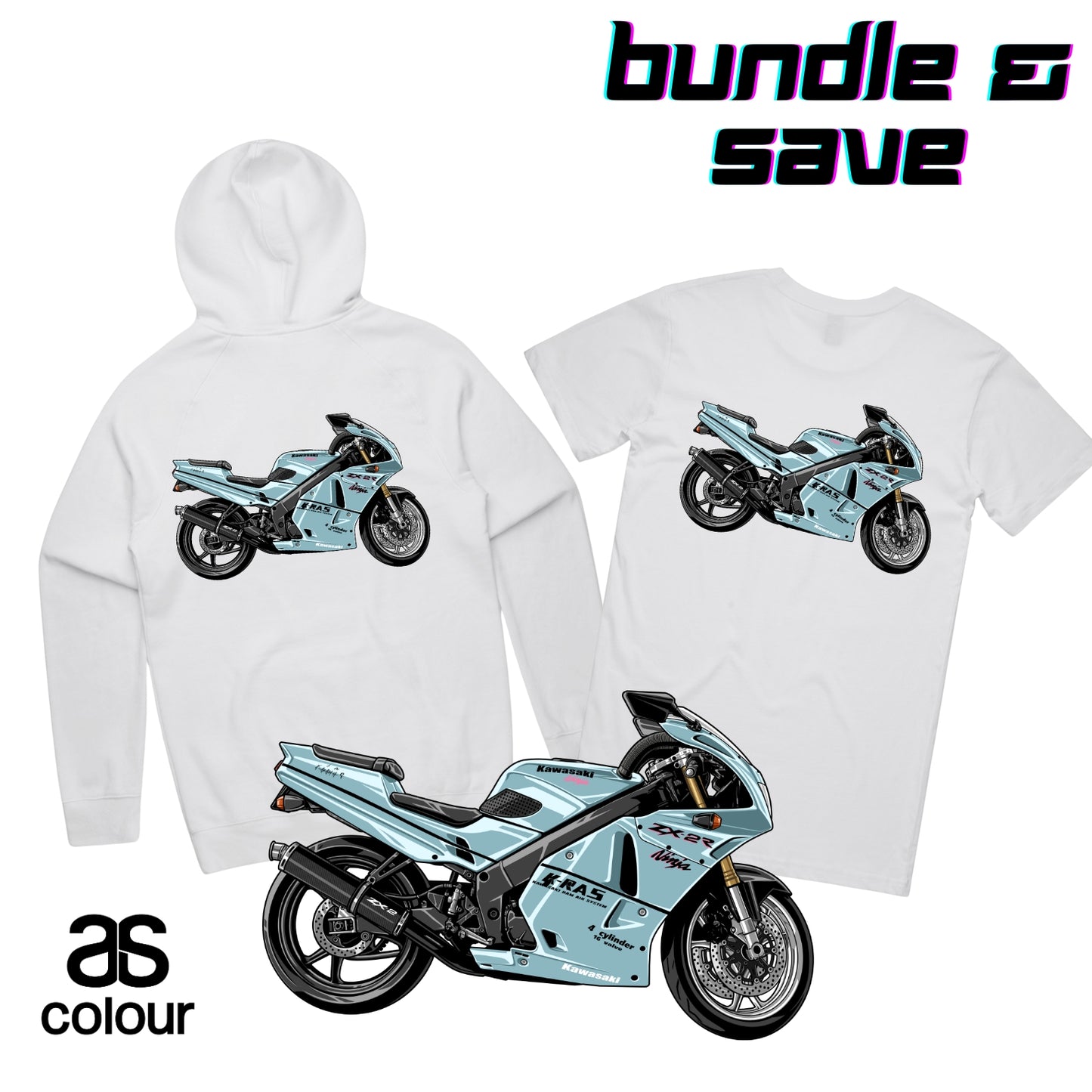 Your Bike On A Hoodie & T-Shirt - Classic Edition - BUNDLE