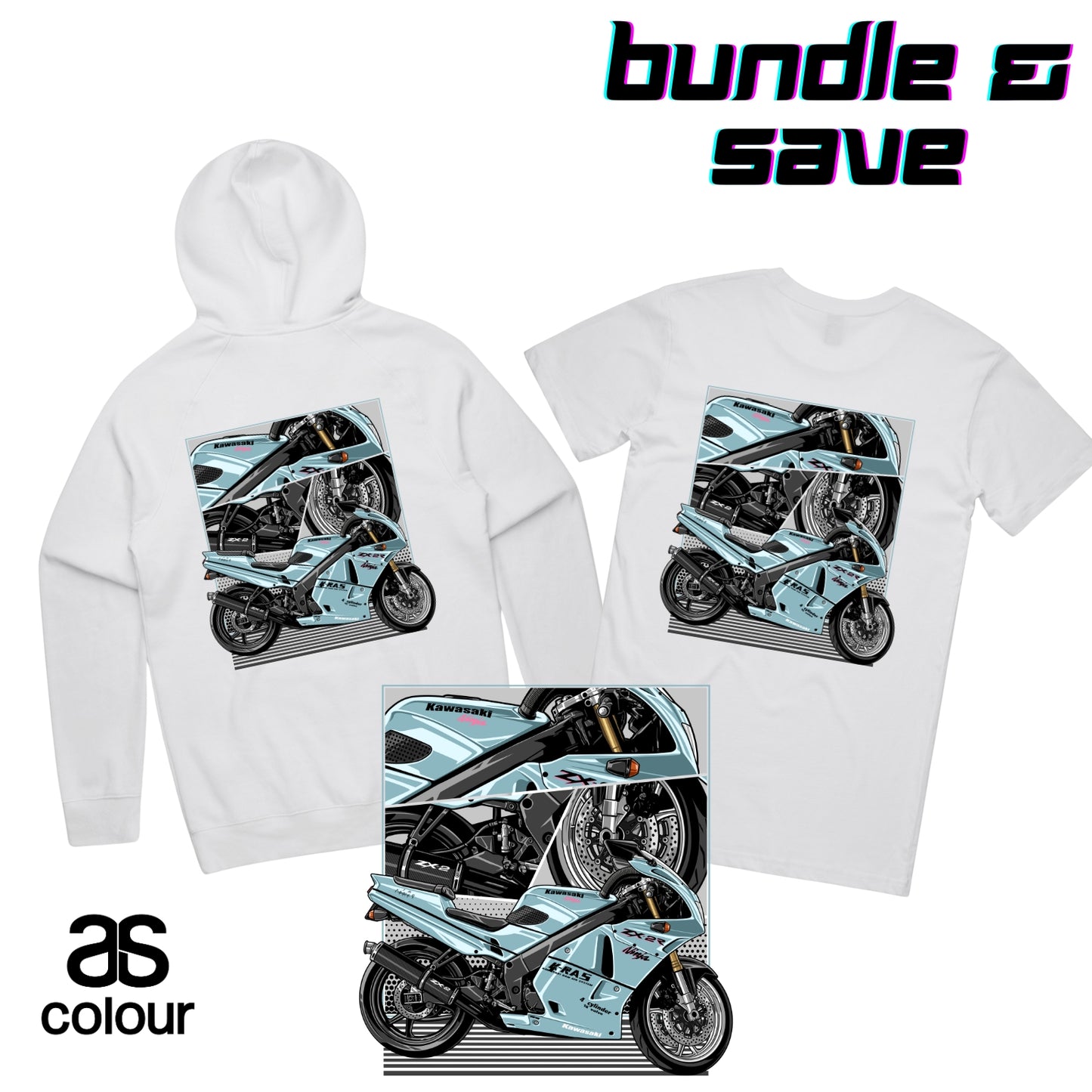 Your Bike On A Hoodie & T-Shirt - Deluxe Edition - BUNDLE