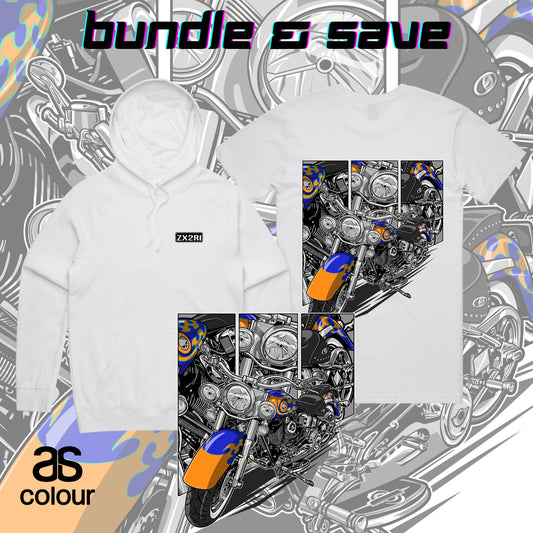 Your Bike On A Hoodie & T-Shirt - Deluxe Edition - BUNDLE