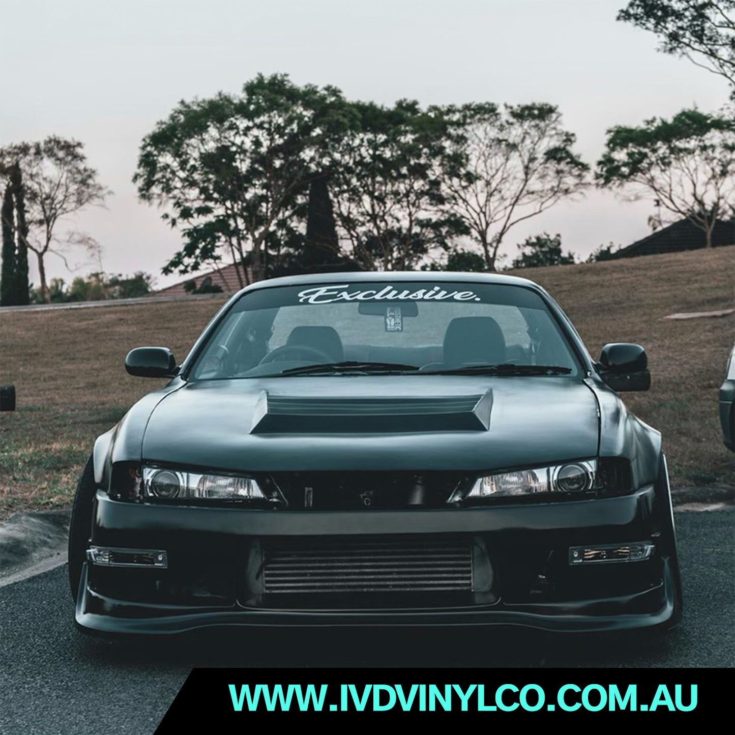 Custom Car Banner Combo
