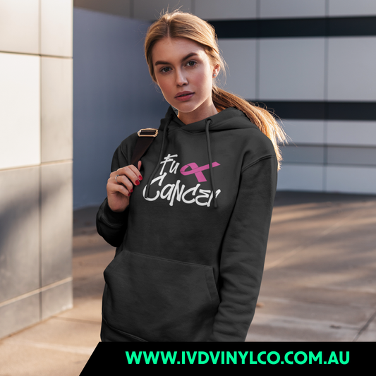 Fuck Cancer Black Hoodie