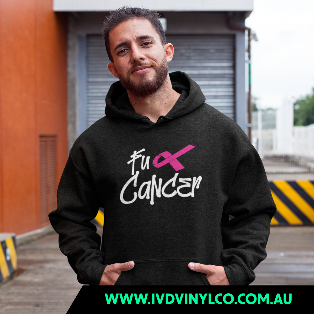 Fuck Cancer Black Hoodie