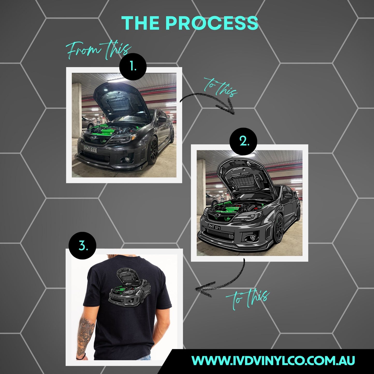 Your Car On A Hoodie & T-Shirt - Classic Edition - BUNDLE