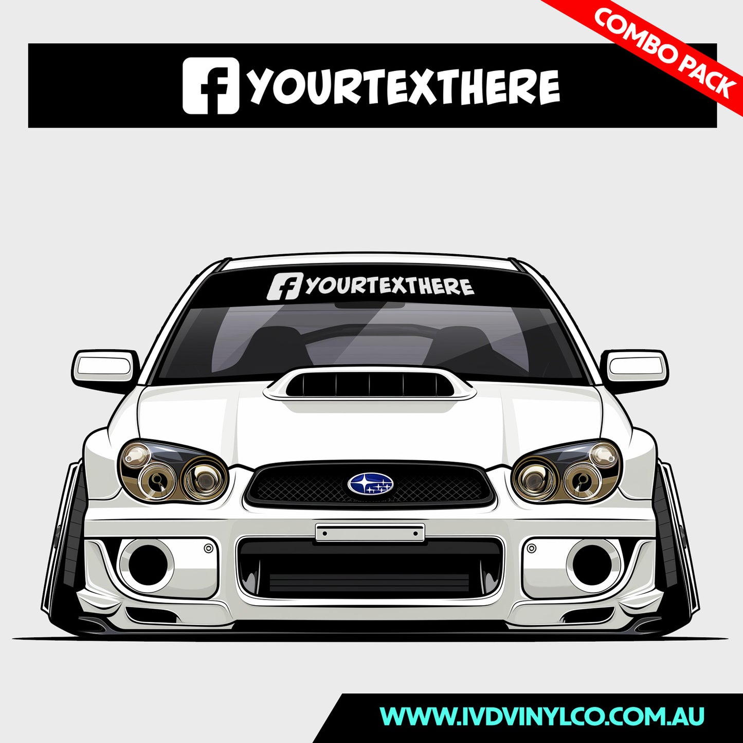 Custom Facebook Name Banner Combo