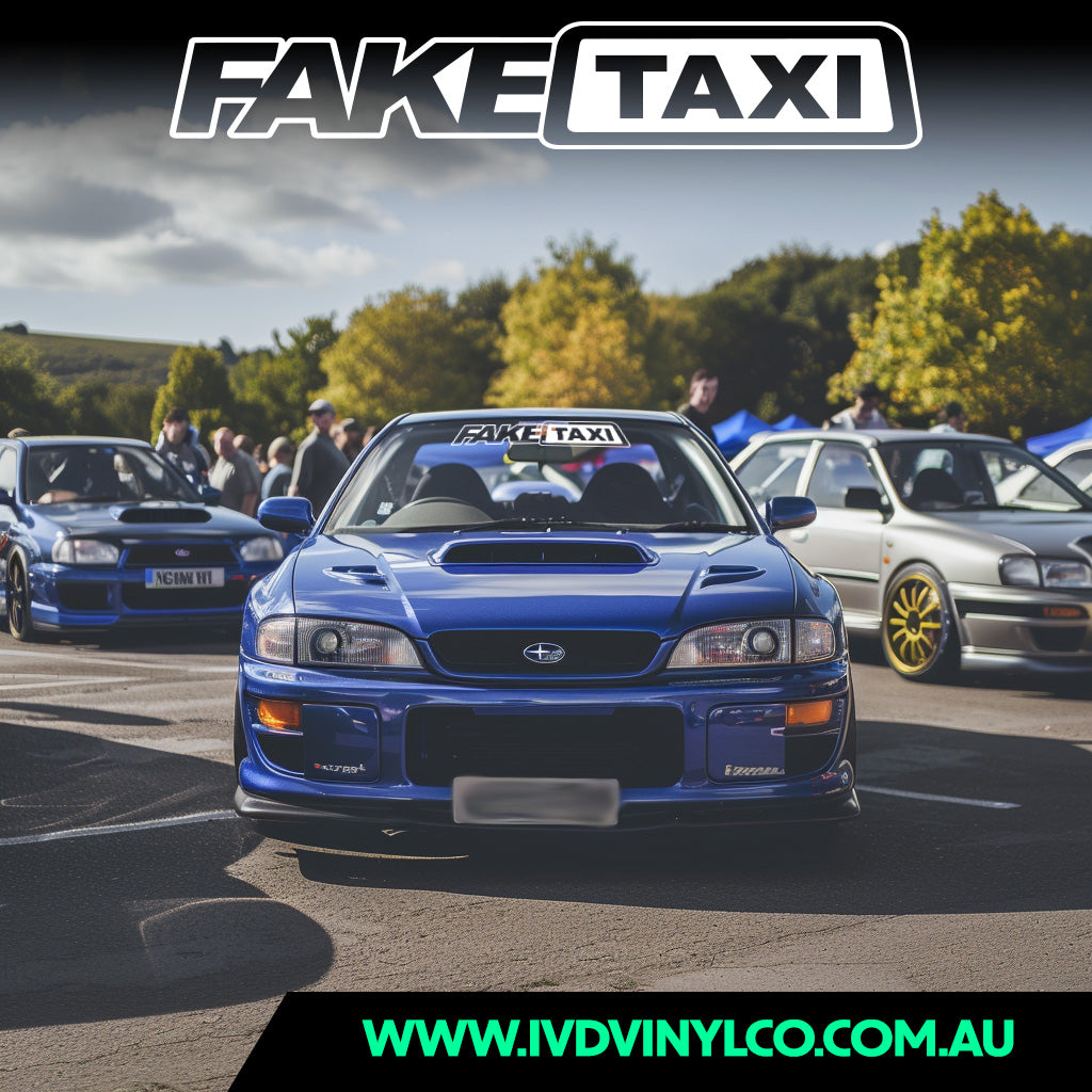 Fake Taxi - Window Banner