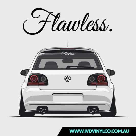Flawless - Sticker