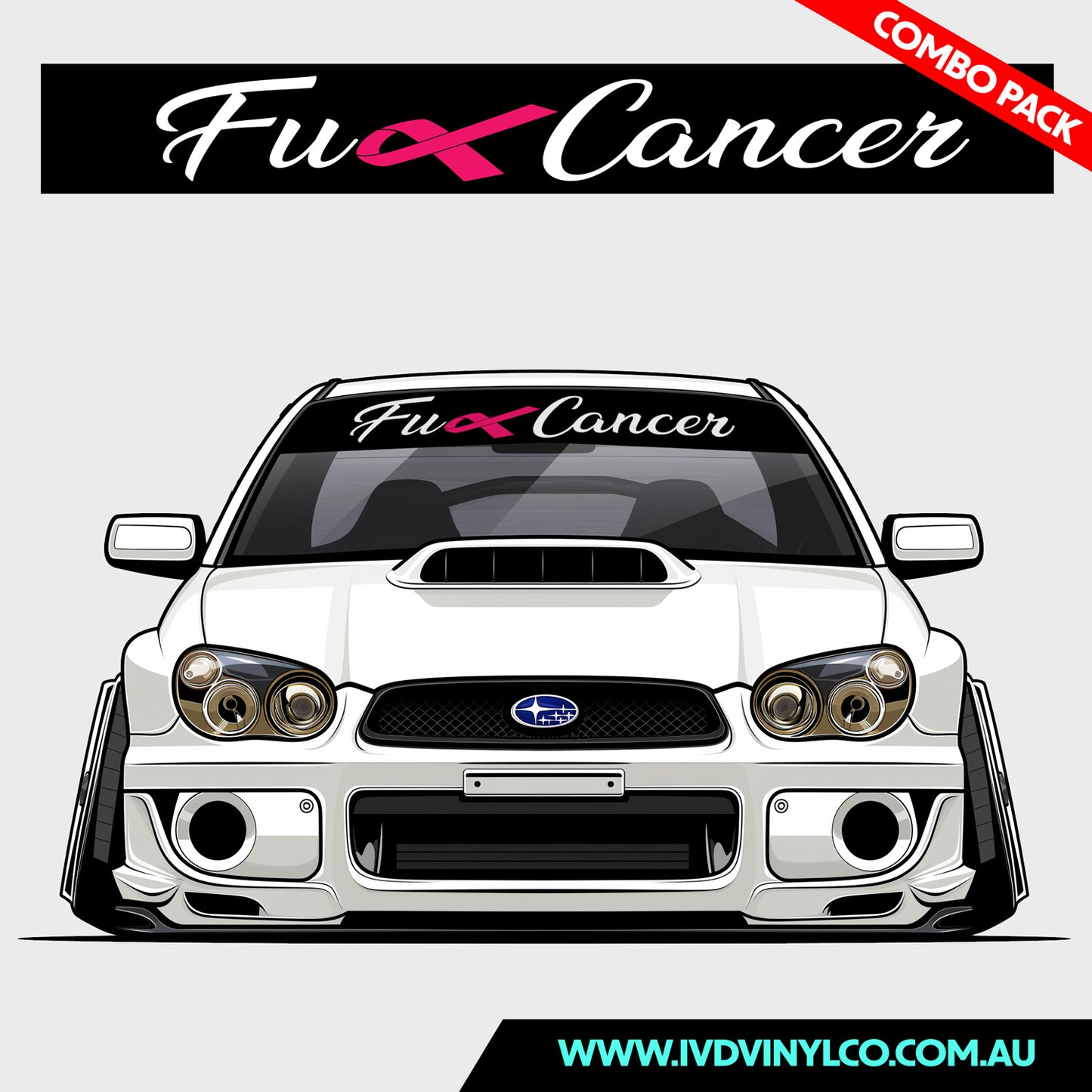 Banner & Fuck Cancer Combo