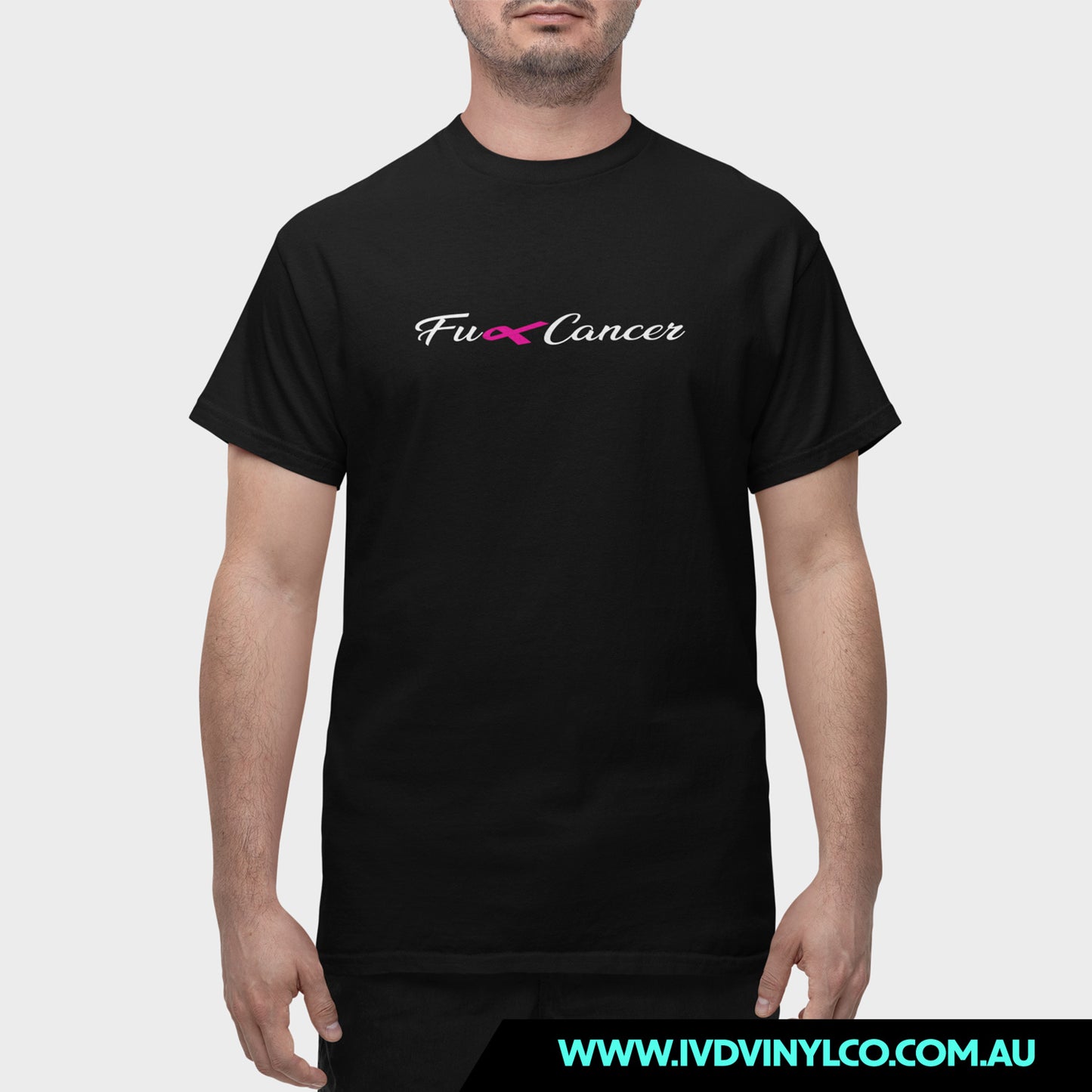 Fuck Cancer Black T-Shirt