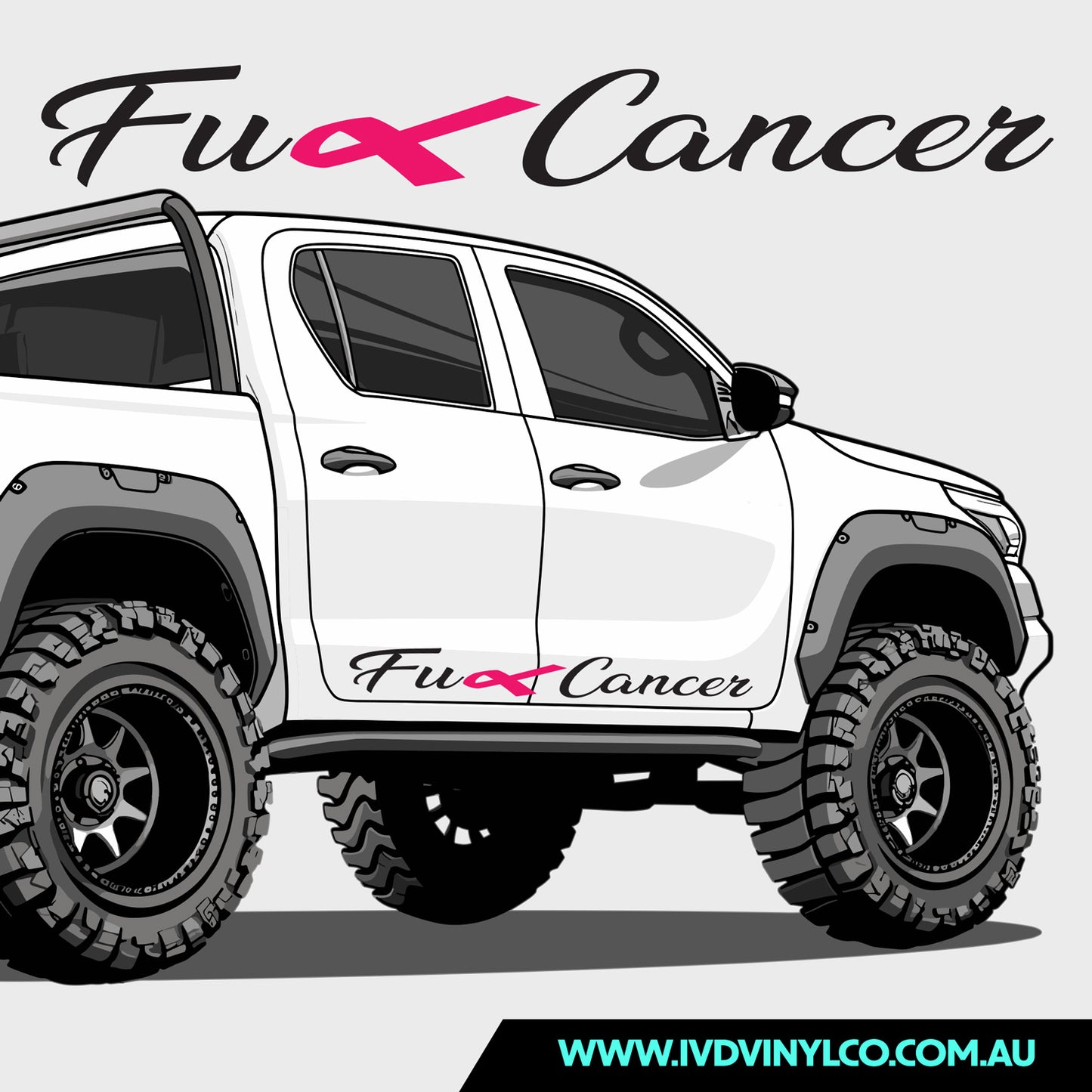 Fu Cancer Door Banners (Pair)