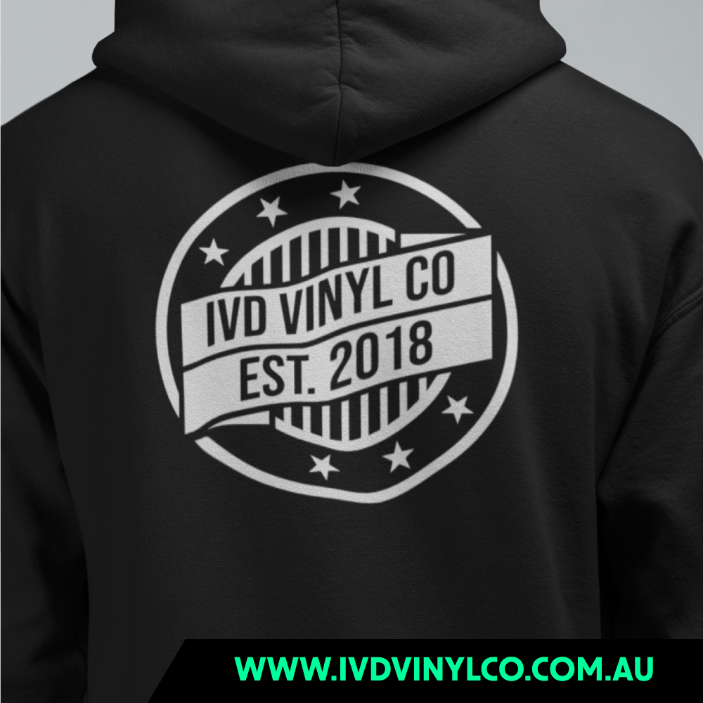 IVD Vinyl Co Black Hoodie