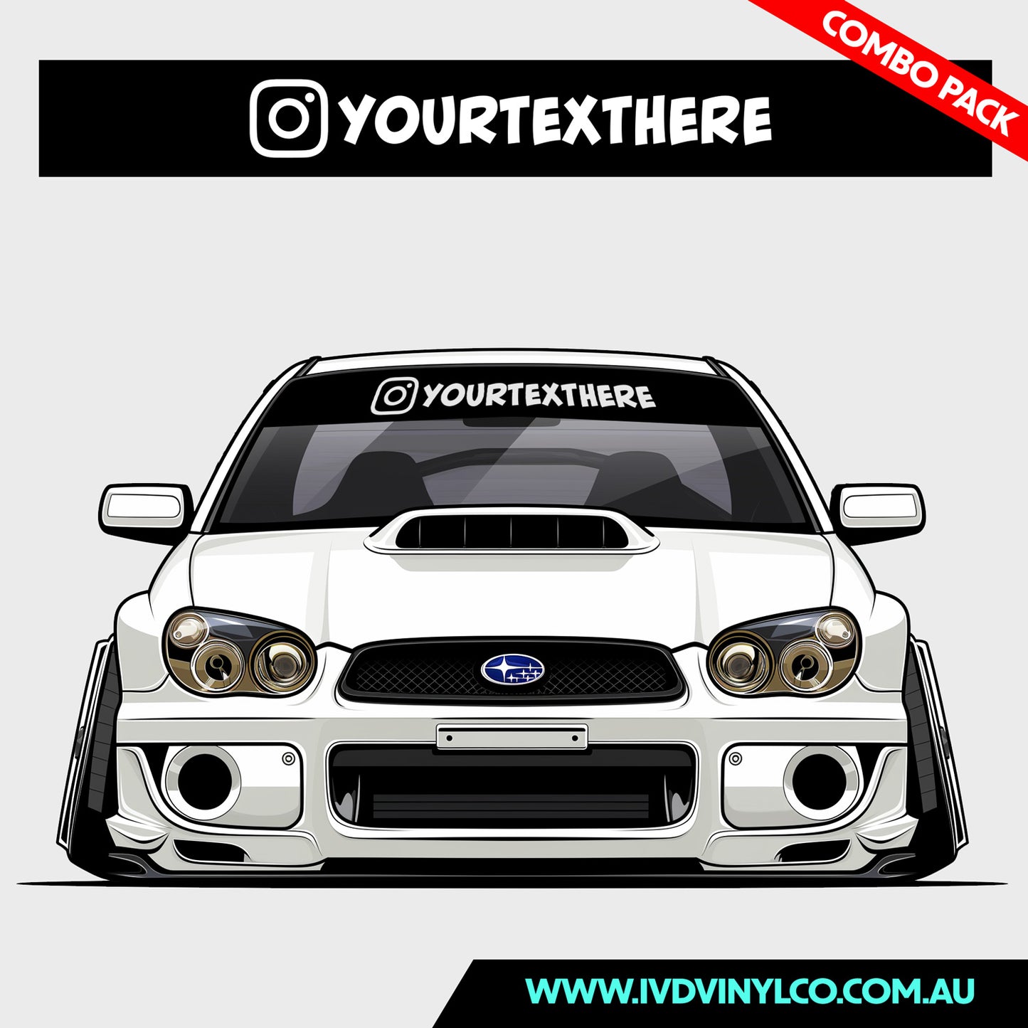 Custom Instagram Name Banner Combo