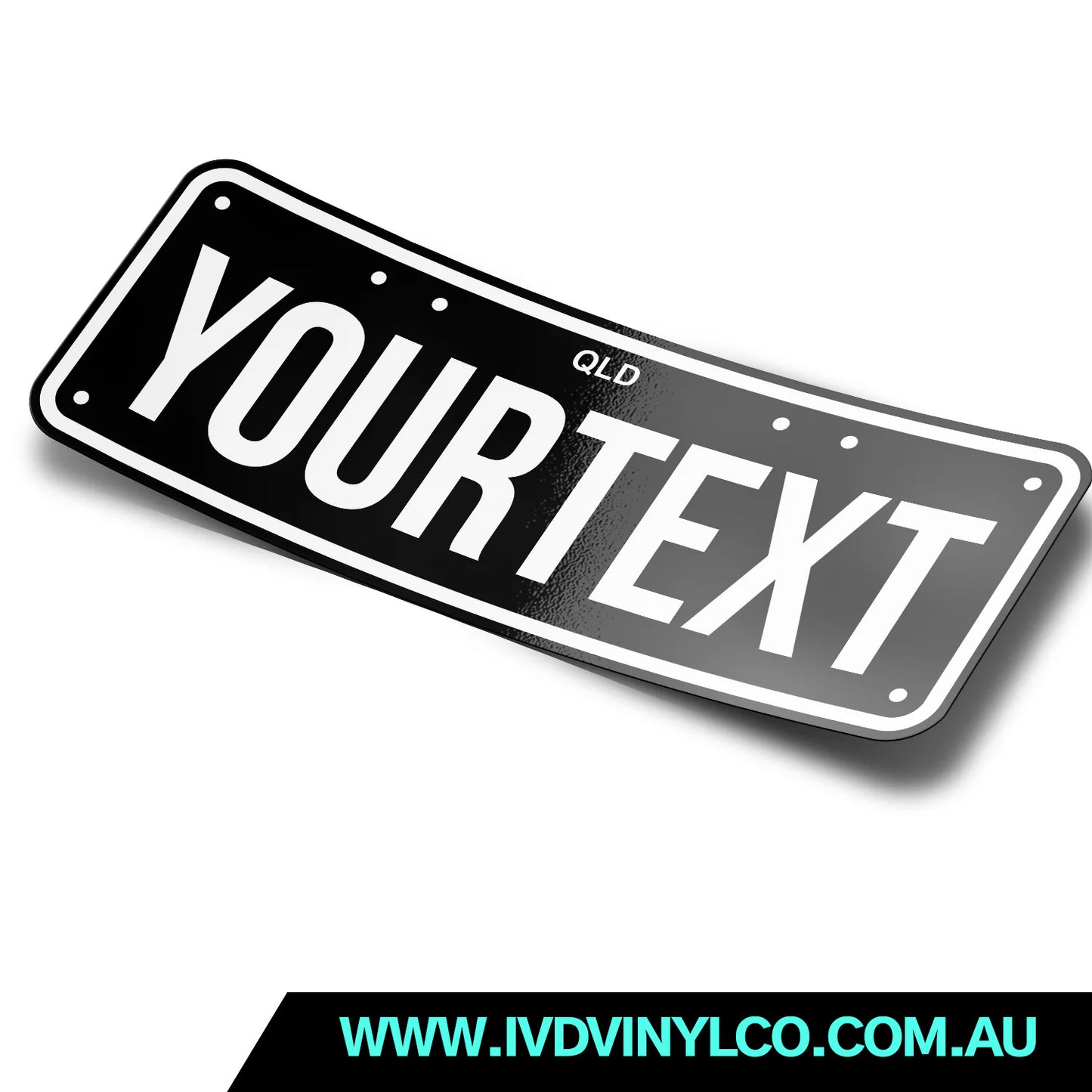 Licence Plate Sticker