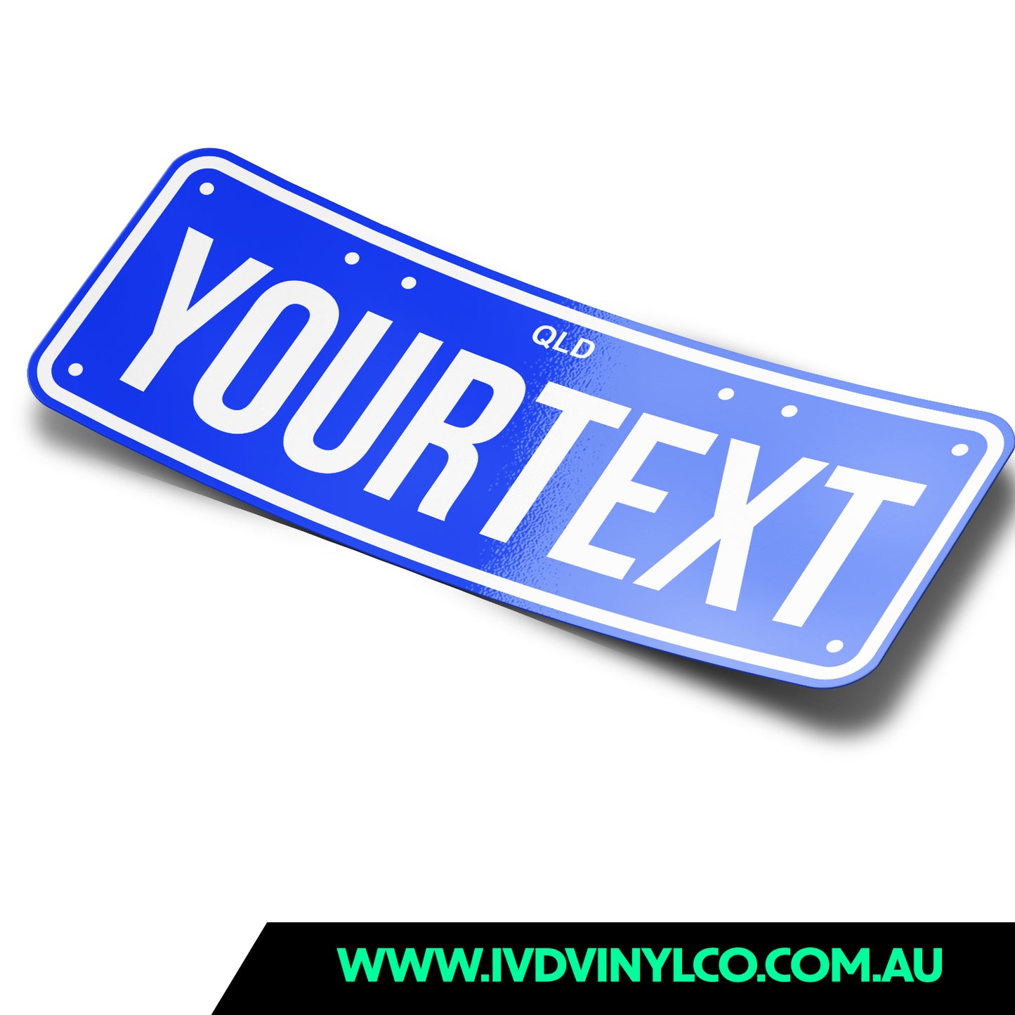 Licence Plate Sticker