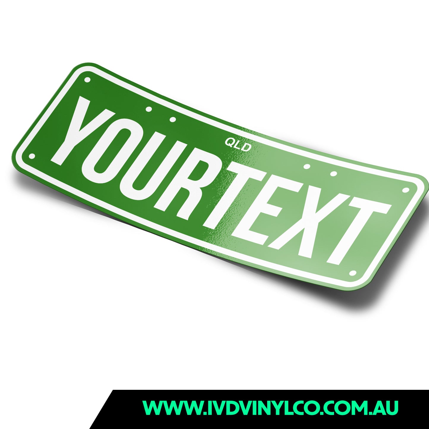 Licence Plate Sticker