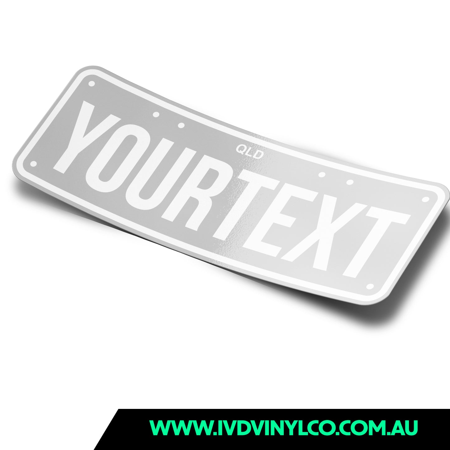 Licence Plate Sticker