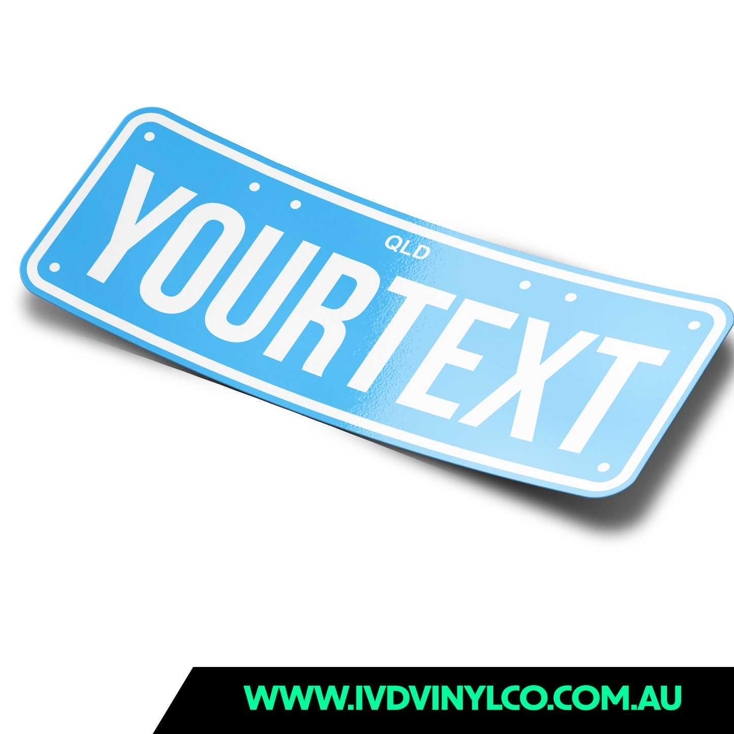 Licence Plate Sticker