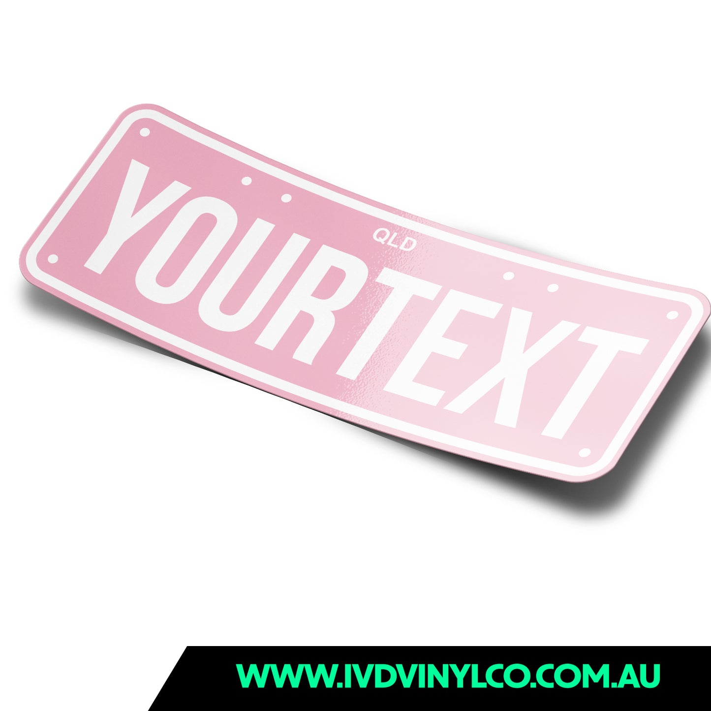 Licence Plate Sticker