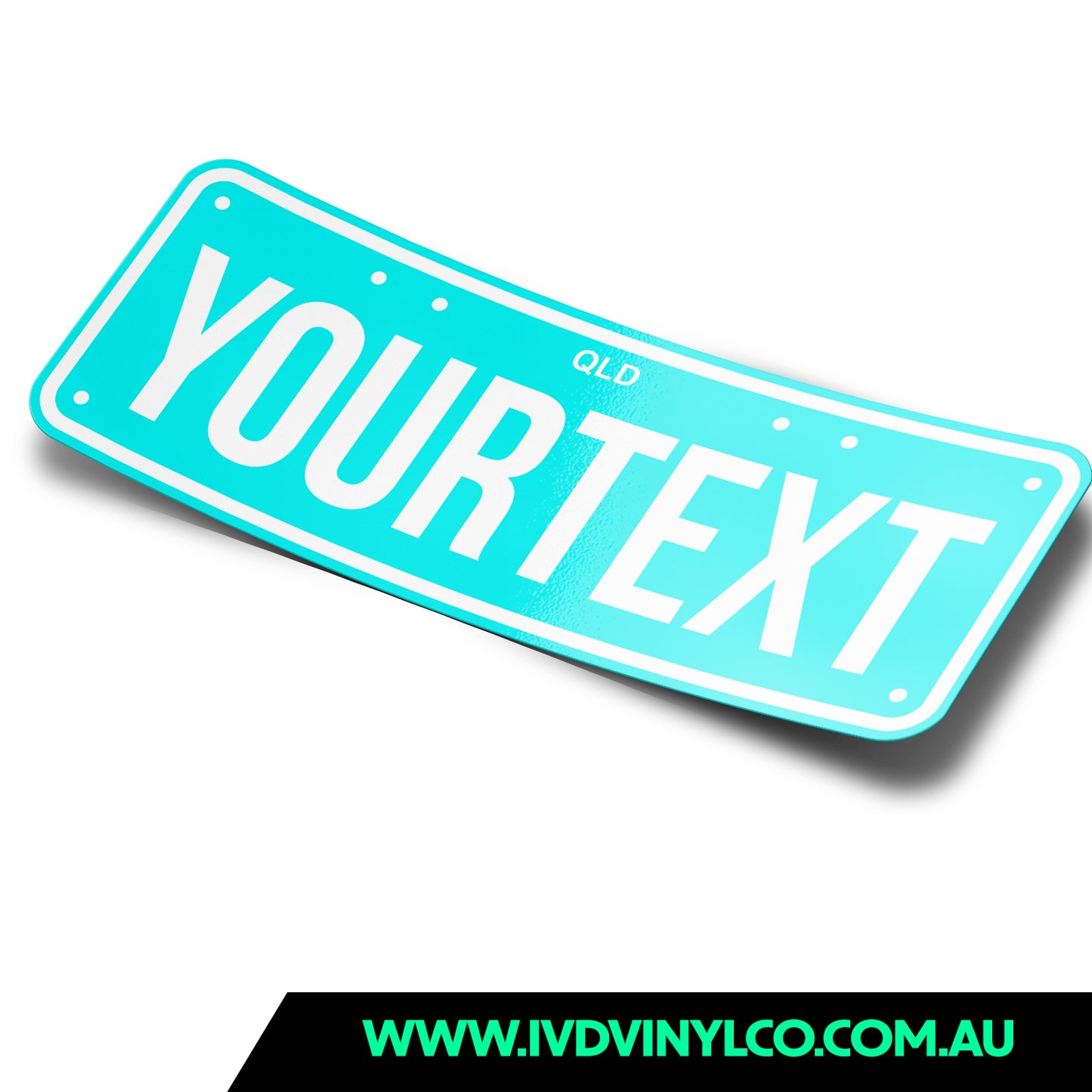 Licence Plate Sticker