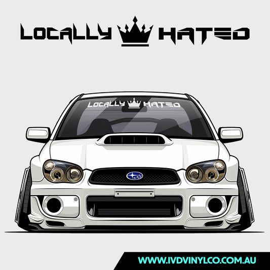 Locally Hated Crown - Window Banner