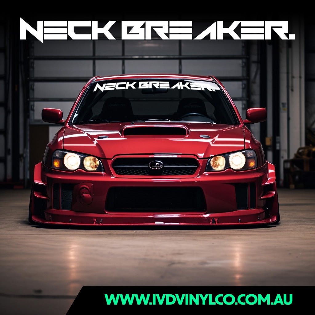 Neck Breaker - Window Banner