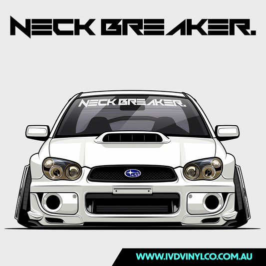 Neck Breaker - Window Banner