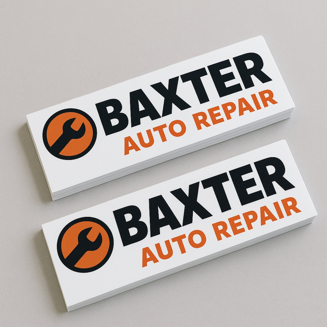 Rectangle - Custom Stickers