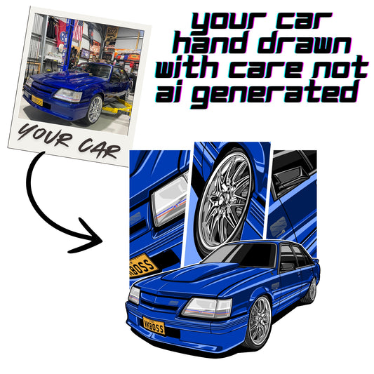 Your Car On A T-Shirt - Deluxe Edition