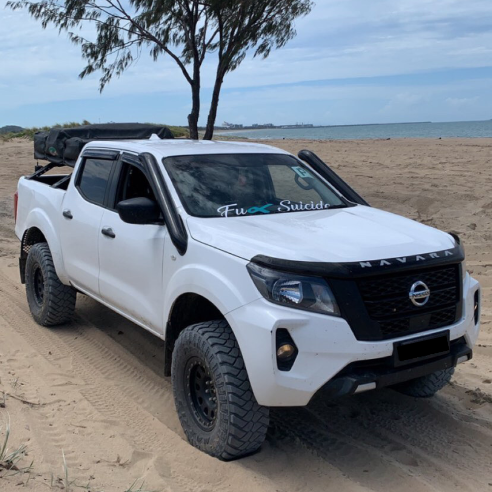 Fuck Suicide Cursive - Window Banner