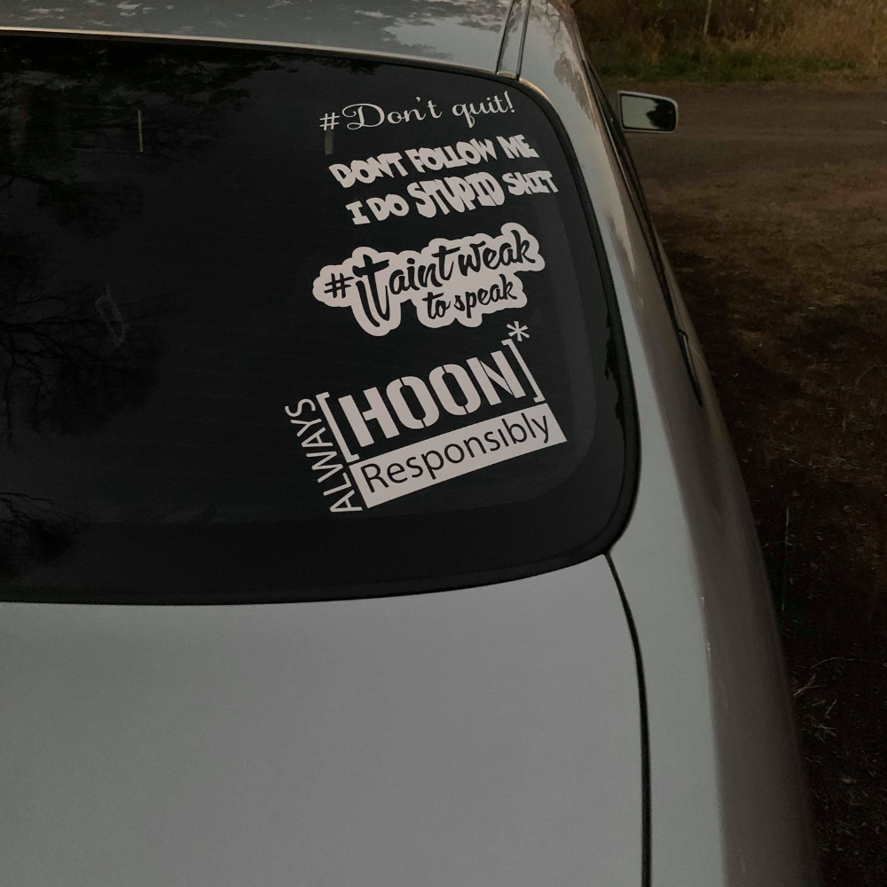 Always Hoon Responsibly