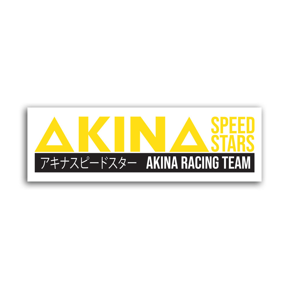 Akina Speed Stars Slap Sticker