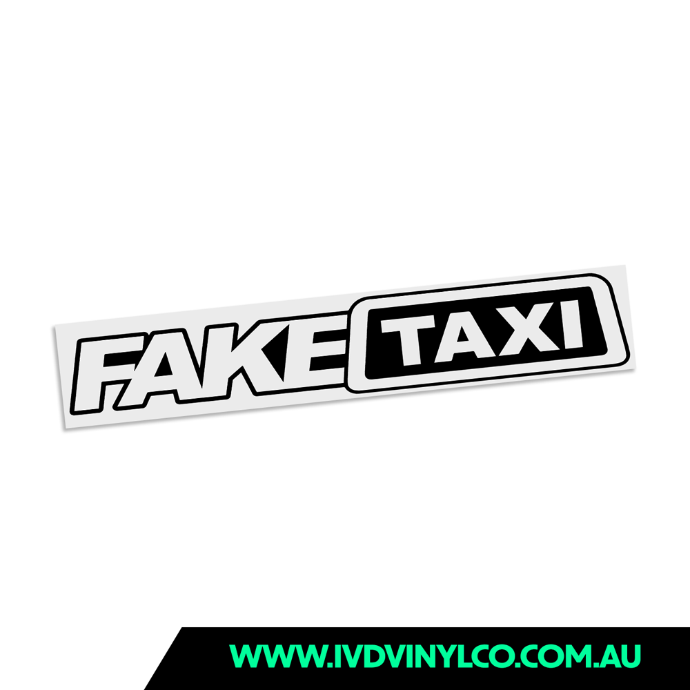 Fake Taxi - Window Banner
