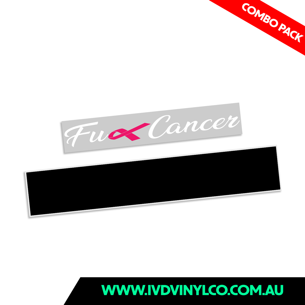 Banner & Fuck Cancer Combo