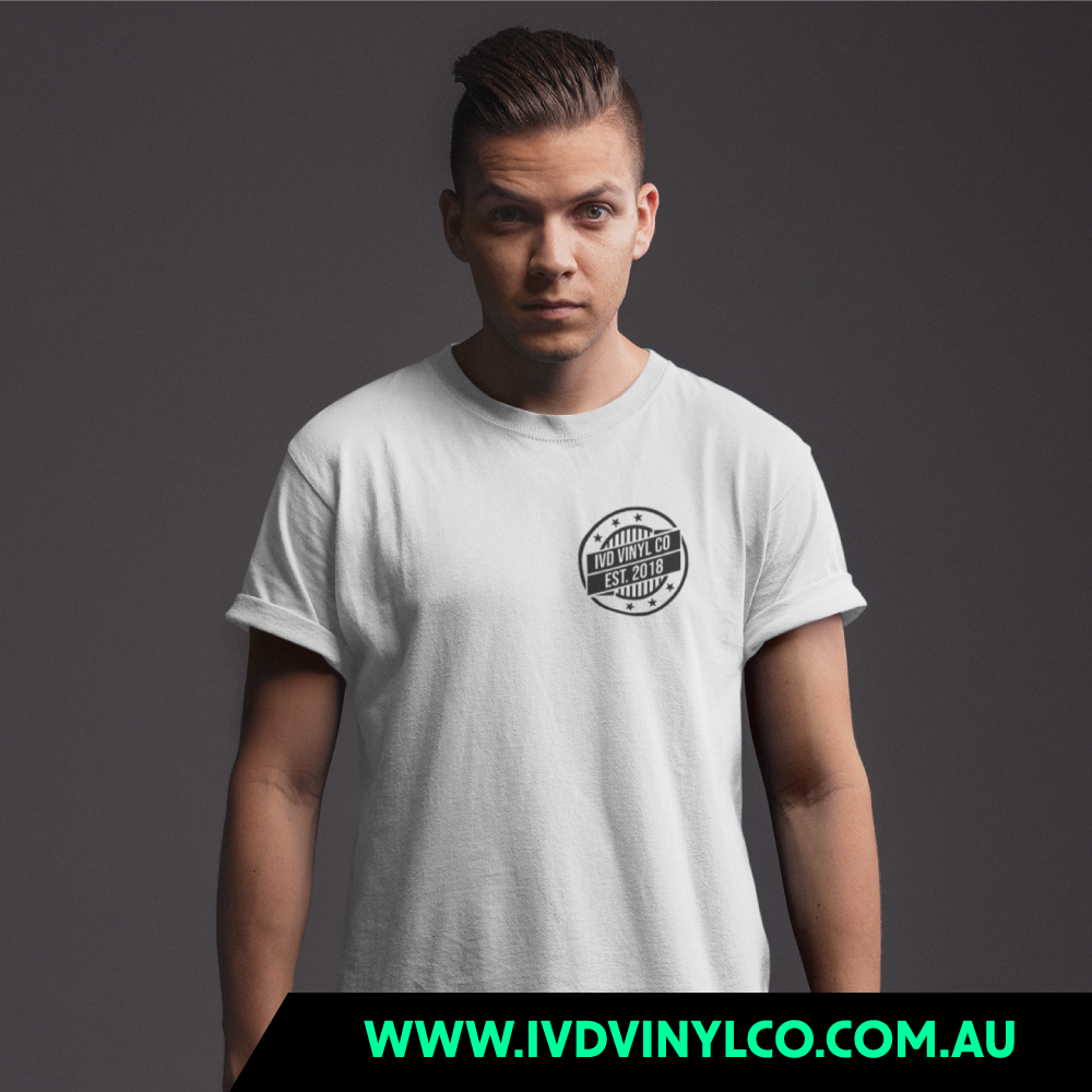 IVD Vinyl Co White T-Shirt