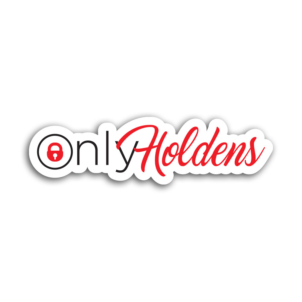 Only Holdens Sticker