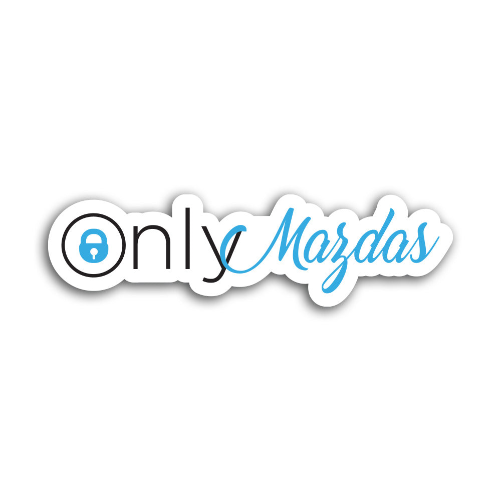 Only Mazdas Sticker