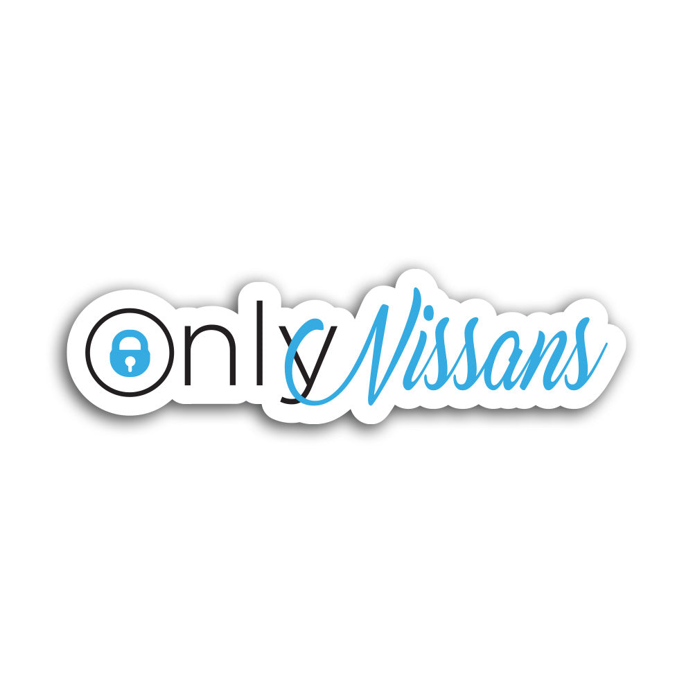 Only Nissans Sticker