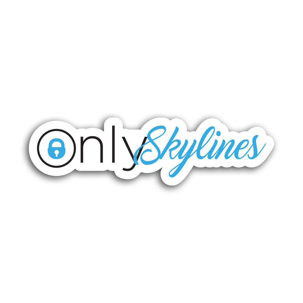 Only Skylines Sticker