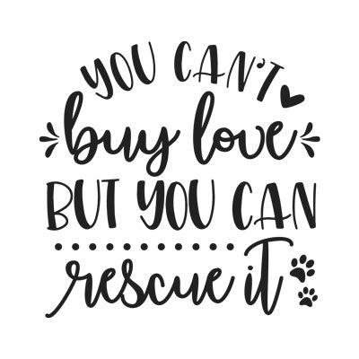 You Can’t Buy Love But You Can Rescue It