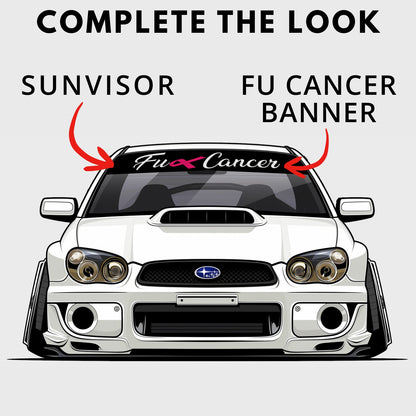 Fuck Cancer Cursive - Window Banner