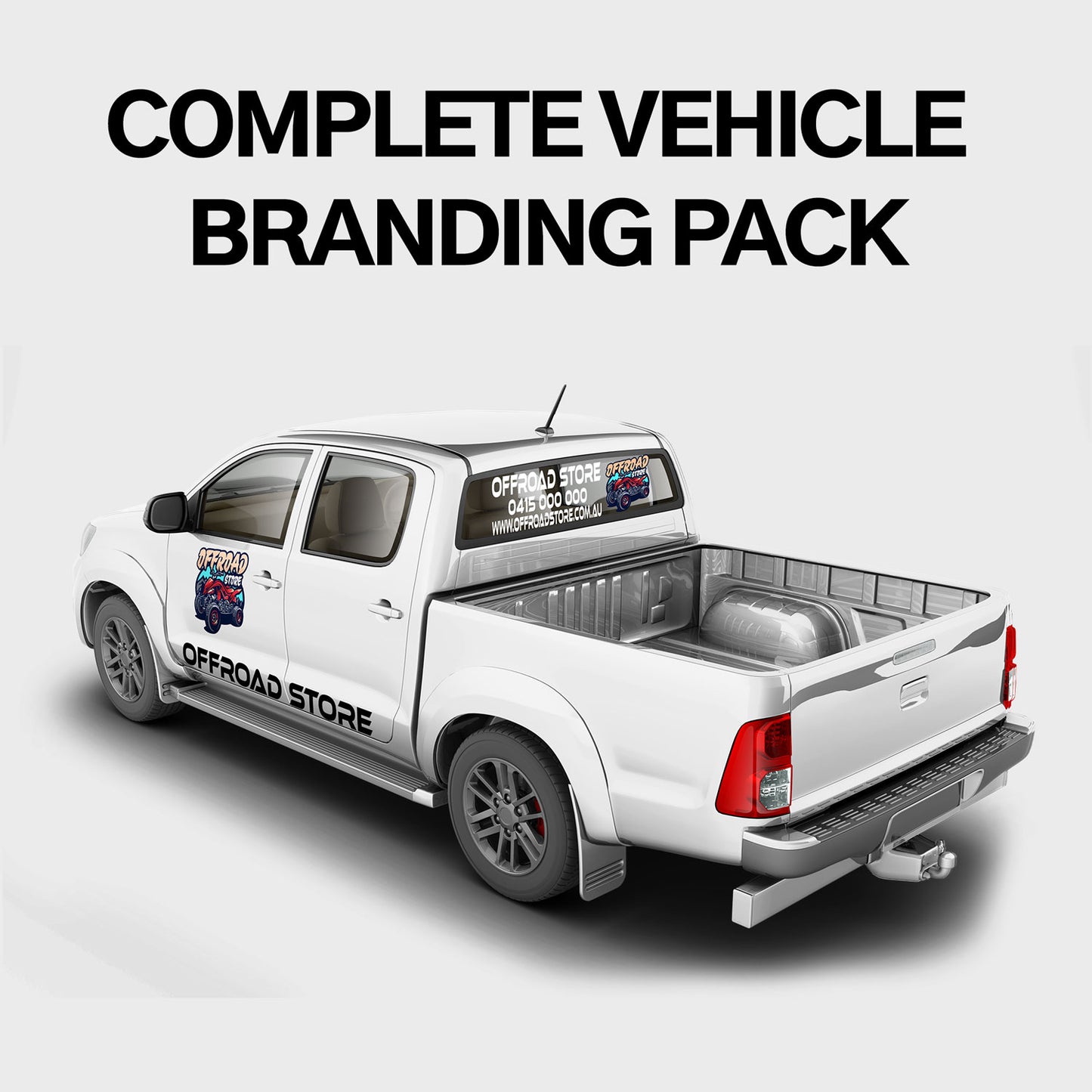 Complete Vehicle Branding Pack