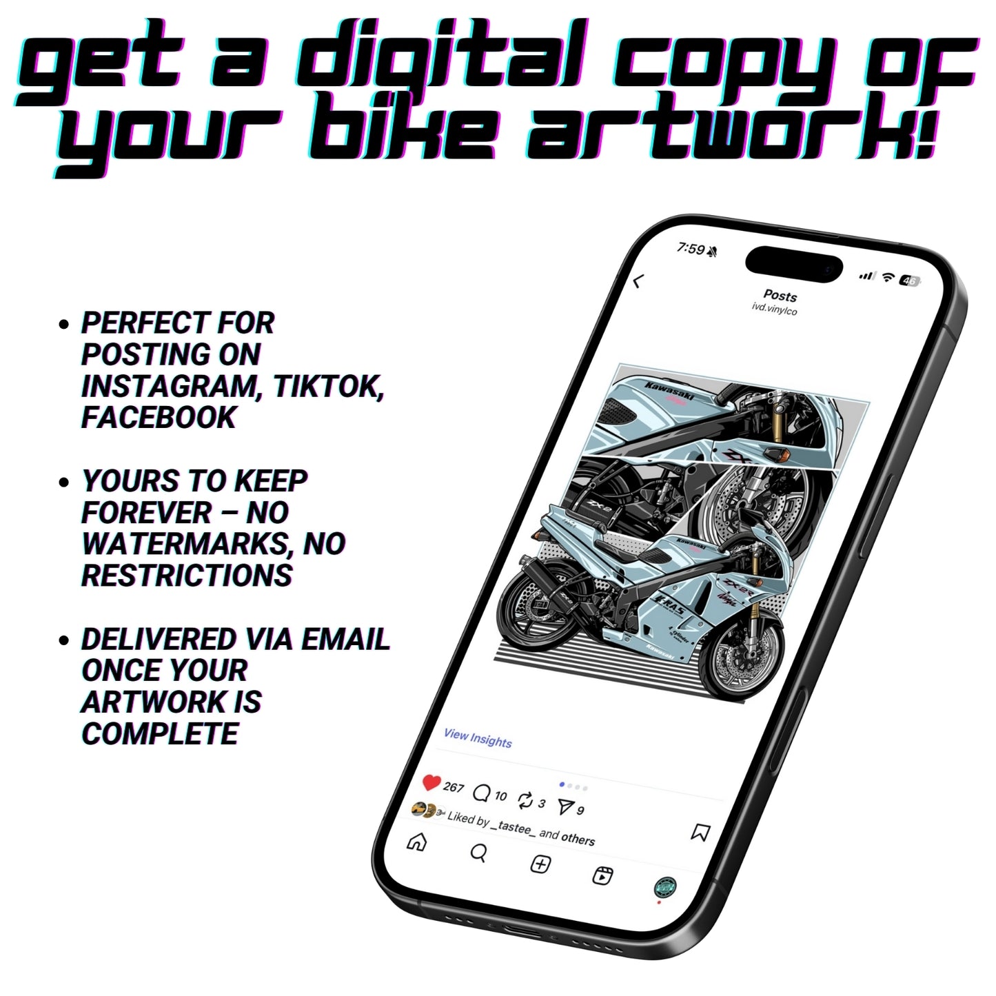 Your Bike On A Hoodie & T-Shirt - Deluxe Edition - BUNDLE