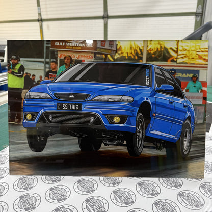 Custom Car Art on Acrylic