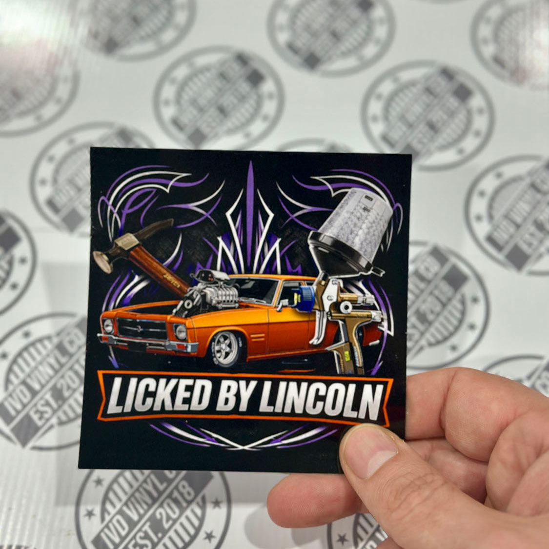 Square - Custom Stickers