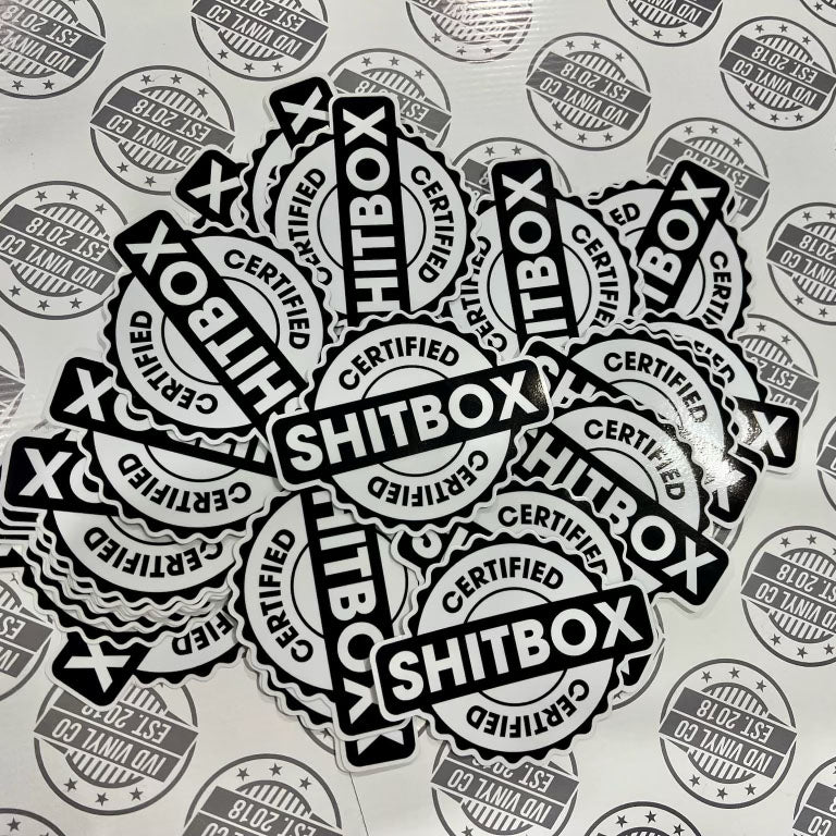 Certified Shitbox Sticker