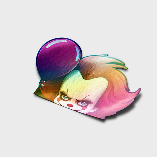 IT Pennywise the Clown Car Peeker Holographic