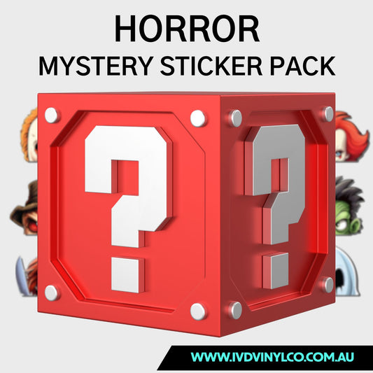 Horror Mystery Sticker Pack ($20 VALUE)