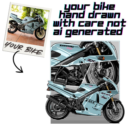 Your Bike On A Hoodie & T-Shirt - Deluxe Edition - BUNDLE